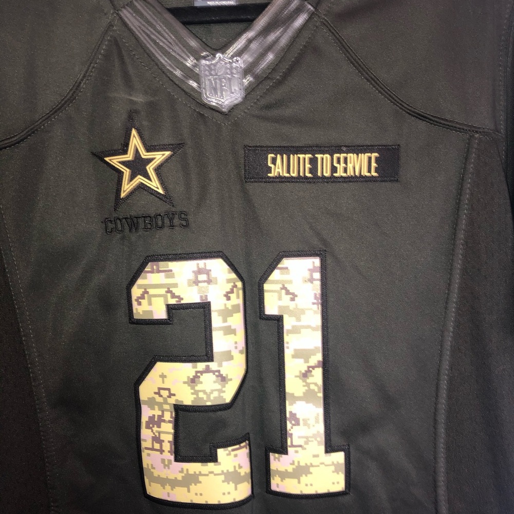 Limited Ezekiel Elliott Veterans Day Jersey - Picture 2 of 6